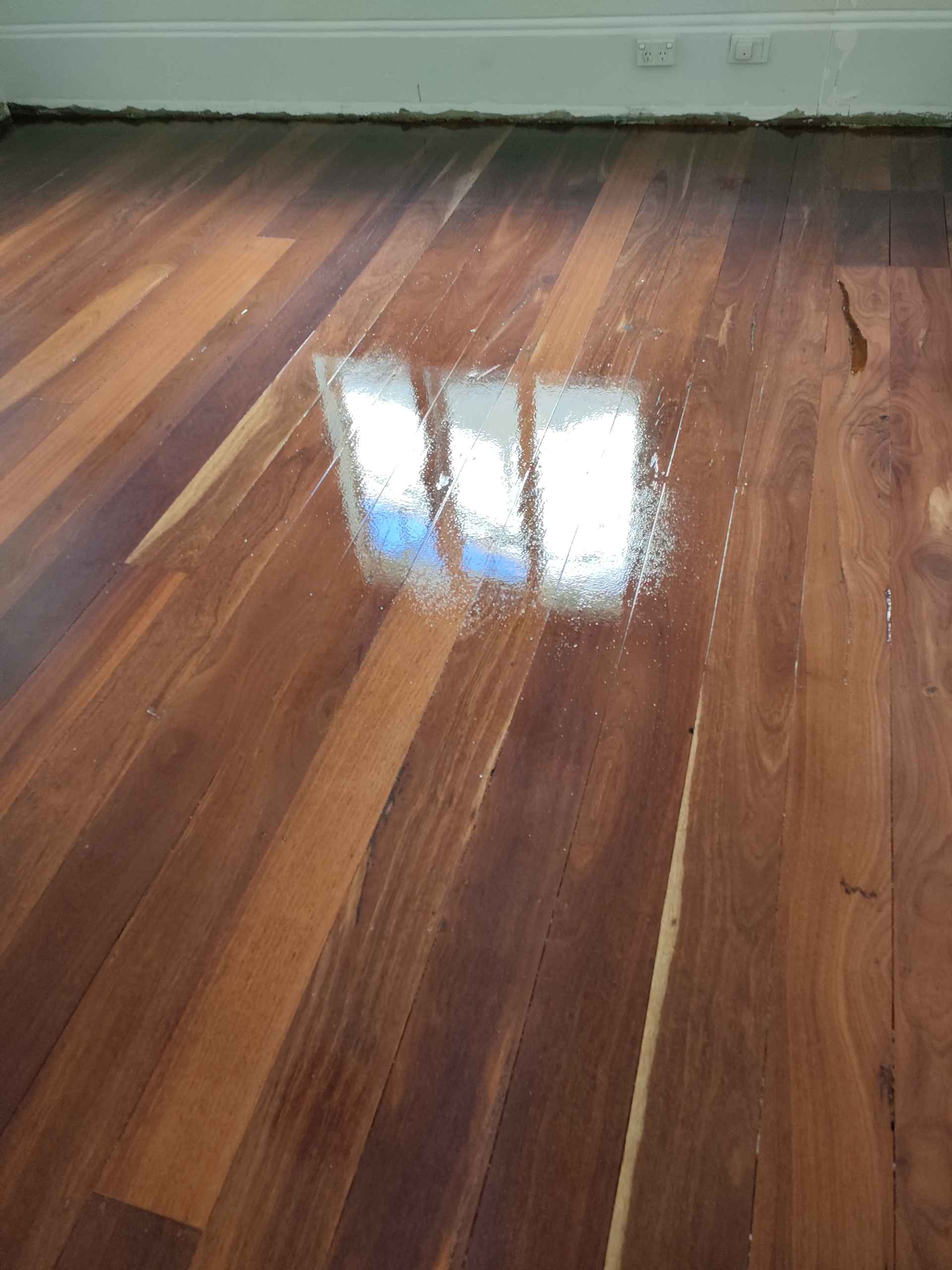 Tasmanian Oak Sand & Water-Based Satin — Mandurah — Mandurah